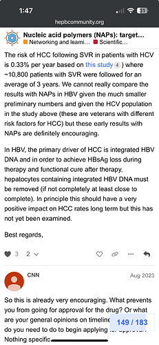 Search results for 'functional cure' - Hep B Community